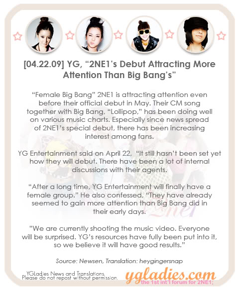 news-090422-YG-2NE1s-Debut-Attracting-More-Attention-Than-Big-Bang